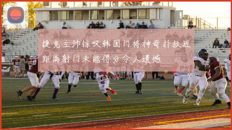捷克主帅惊叹韩国门将神奇扑救近距离射门未能得分令人遗憾